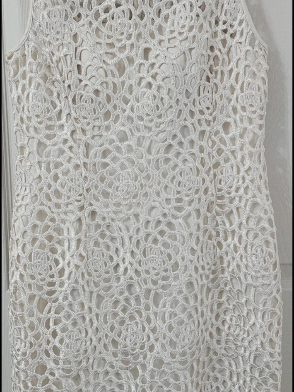 Adrianna Papell Crochet Dress